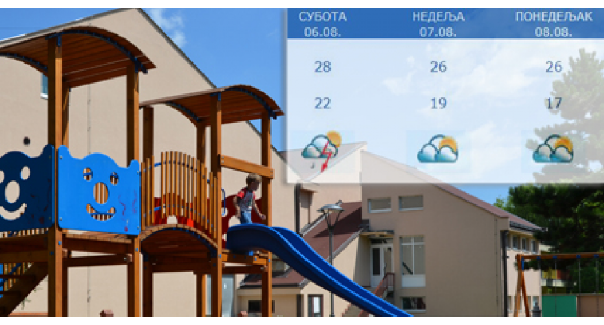 Za subotu najavljene vremenske nepogode